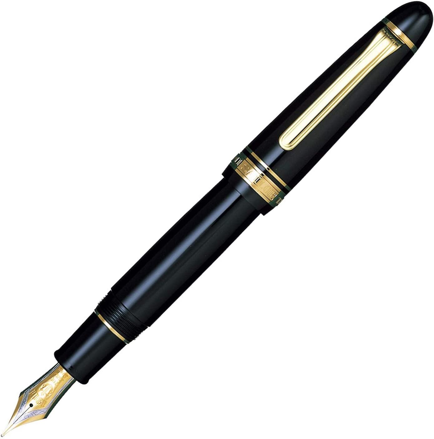 Pluma Sailor King Profit ST Black Medium Point