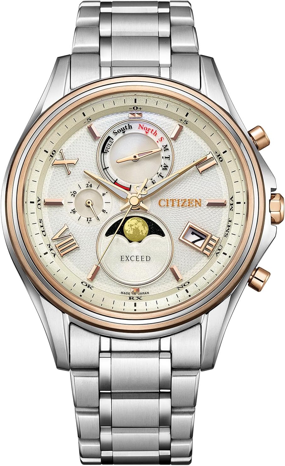 Reloj CITIZEN EXCEED Moon Phase Pair BY1026-65A
