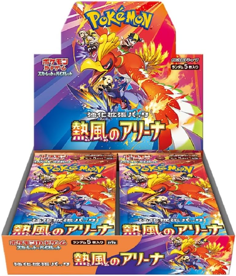 Pokemon Card Game Scarlet & Violet Enhanced Expansion Pack Hot Wind Arena BOX