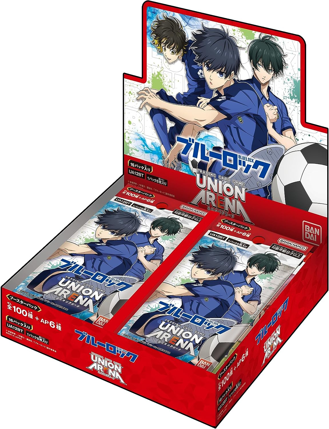 BANDAI UNION ARENA Booster Pack Blue Rock (UA12BT)