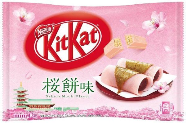 Kit Kat sabor Sakura Mochi