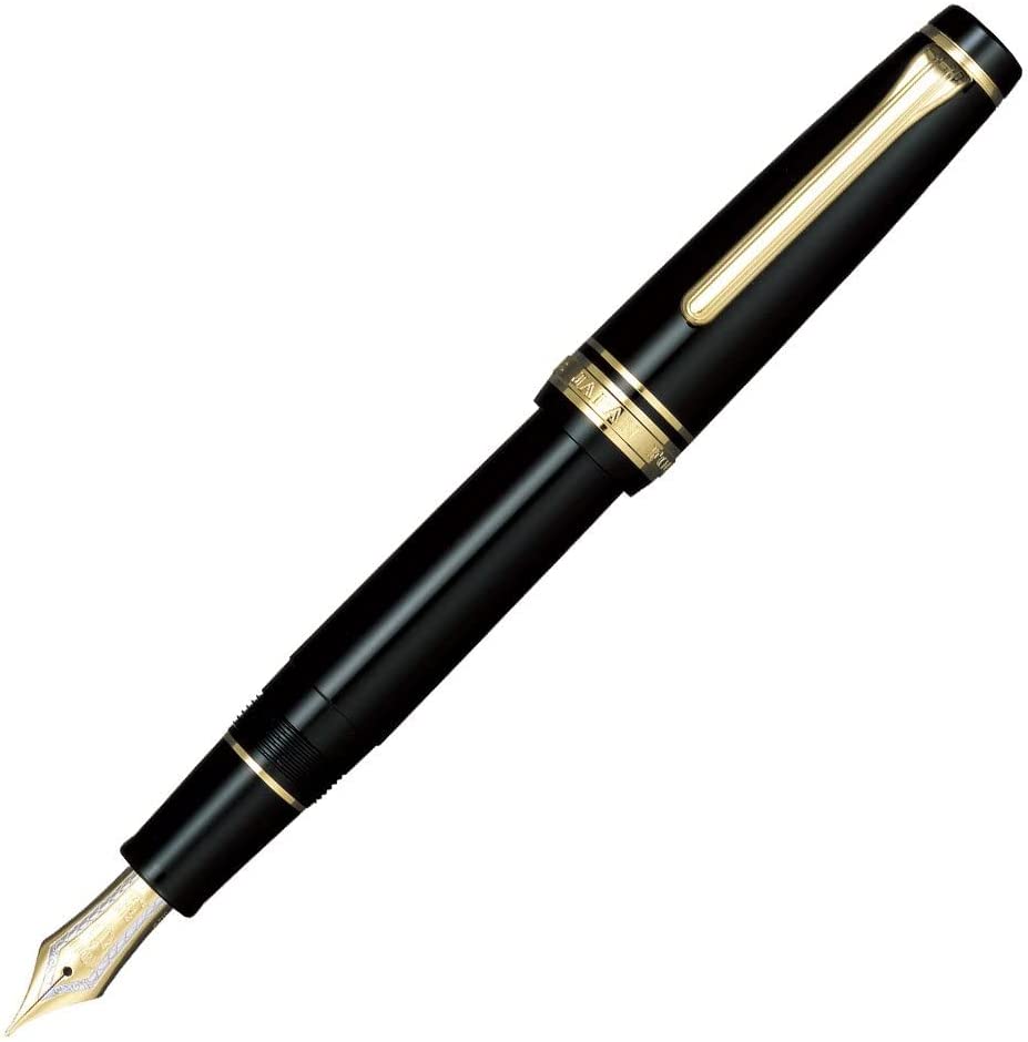 Pluma Sailor Professional Gear Gold Extra Fine Point