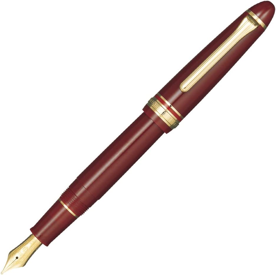 Pluma Sailor Profit Standard Marun Medium Fine 11-1219-332