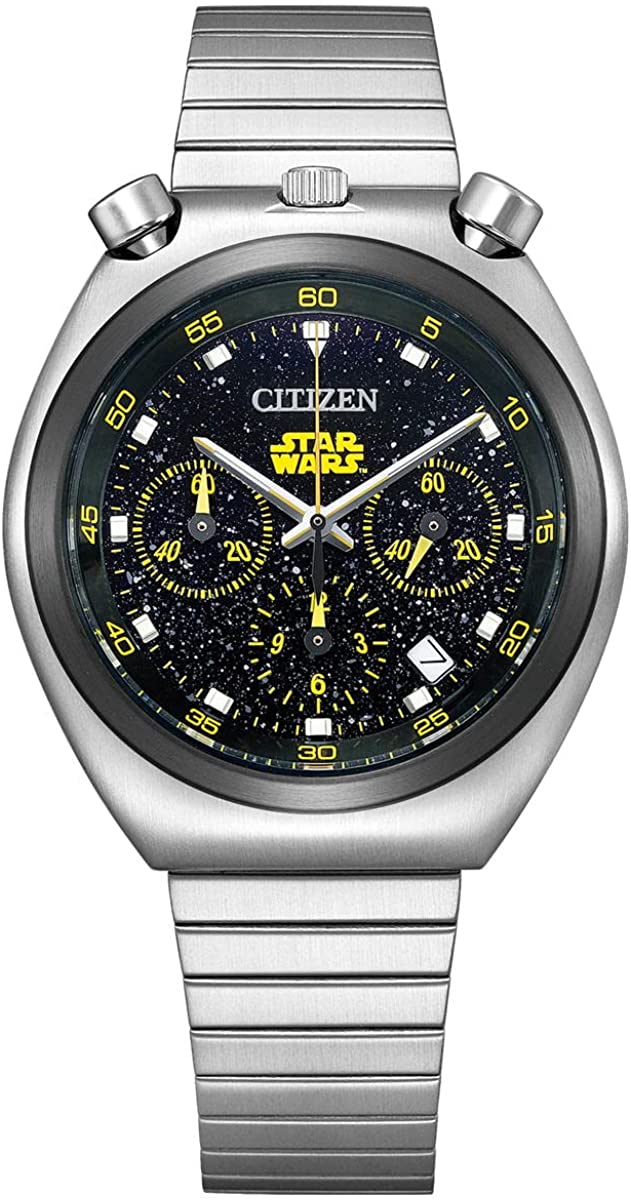 Reloj CITIZEN Record Label Tsuno Chrono AN3667-58E con diseño Star Wars