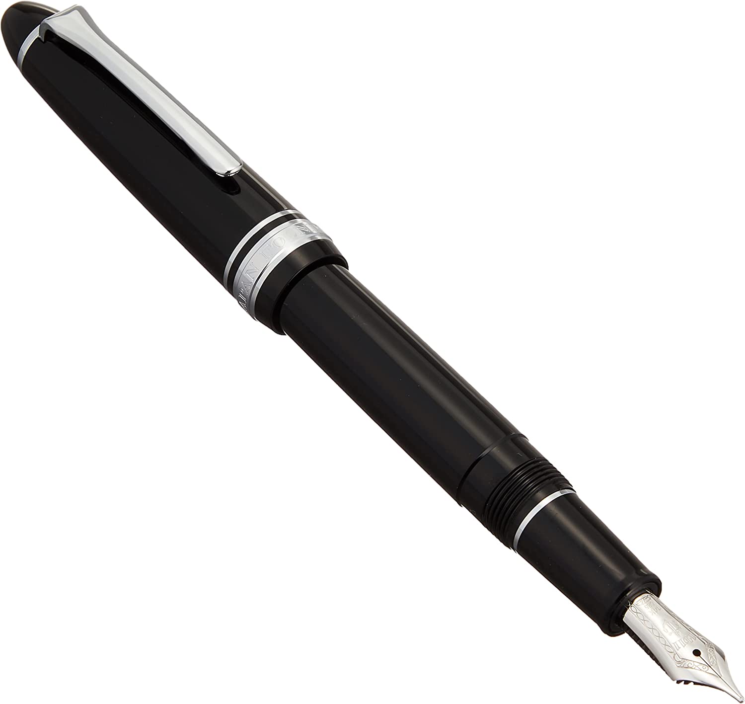Pluma Sailor Profitlight Silver Trim Black Bold