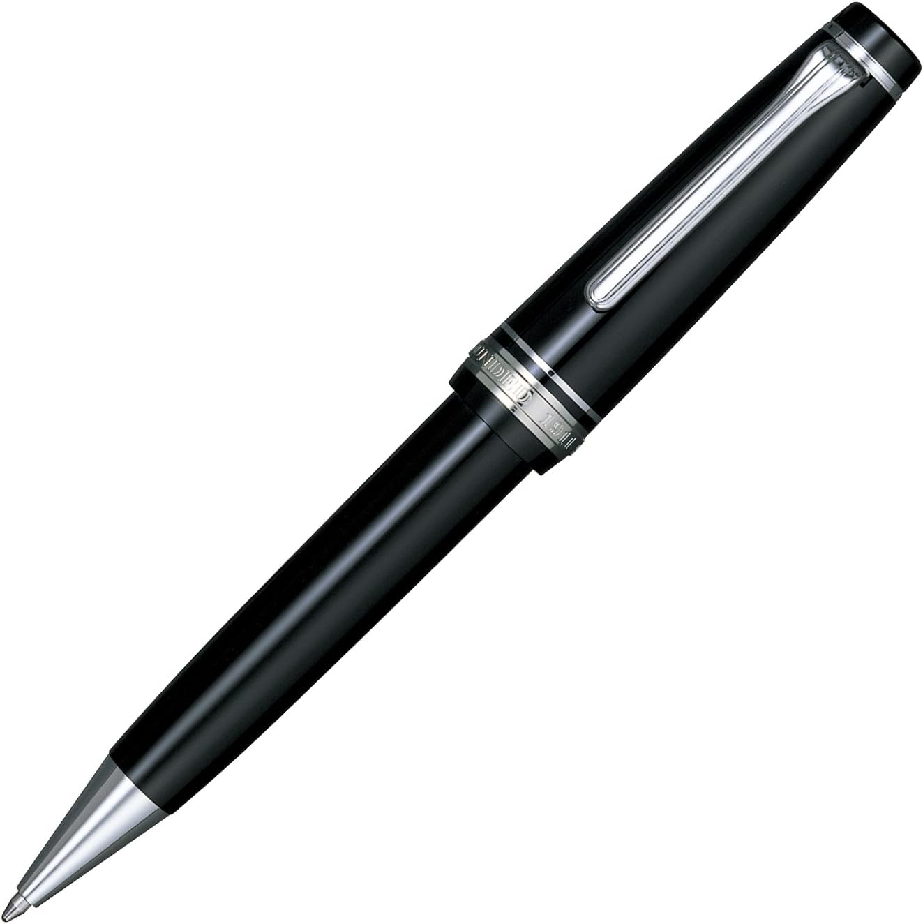 Pluma Sailor Professional Gear Silver Black 16-1037-620