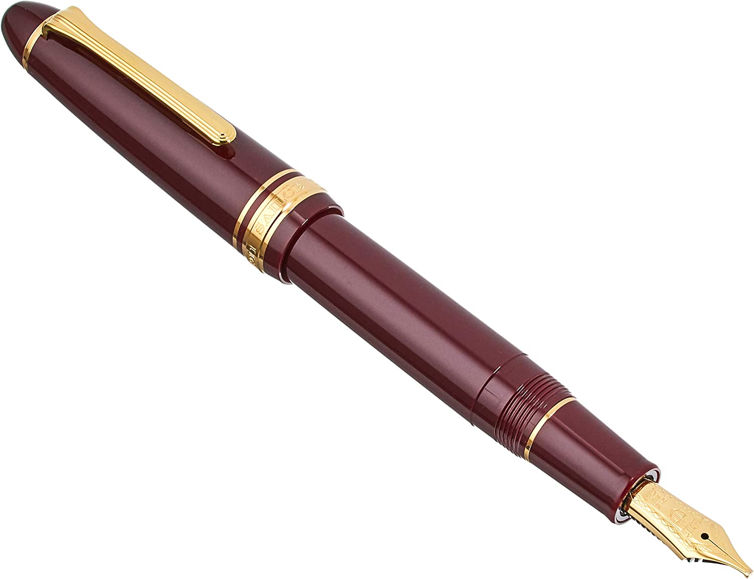 Pluma Sailor Profit 21 Marun Music 11-2021-932 de lujo con nib de oro