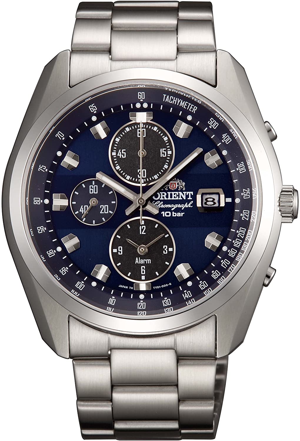 Reloj ORIENT Sporty Neo 70s Horizon Solar Chronograph WV0011TY en acero inoxidable