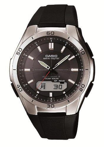 CASIO Wave Scepter Electric Wave Solar WVA-M640-1AJF Black