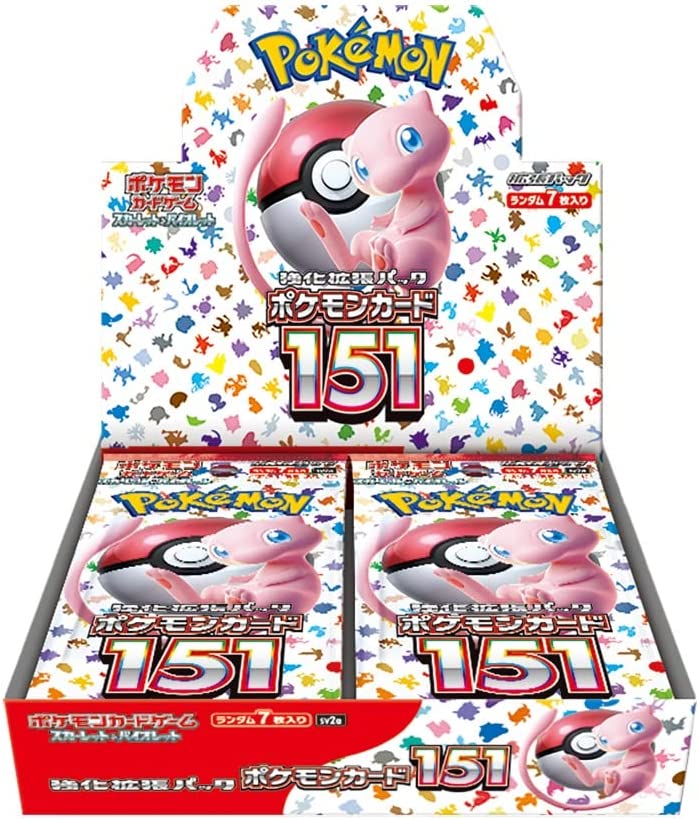 Pokemon Card Game Scarlet & Violet Enhanced Expansion Pack con cartas de Kanto