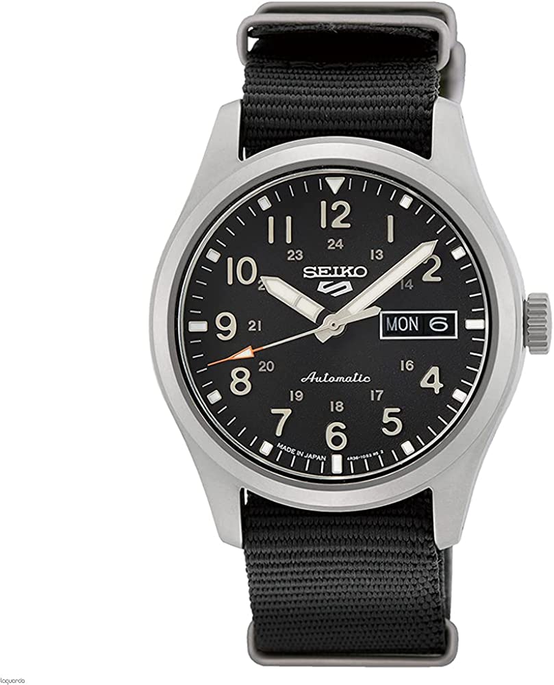 Reloj SEIKO 5 SPORTS SRPG37 con diseño robusto y funcional