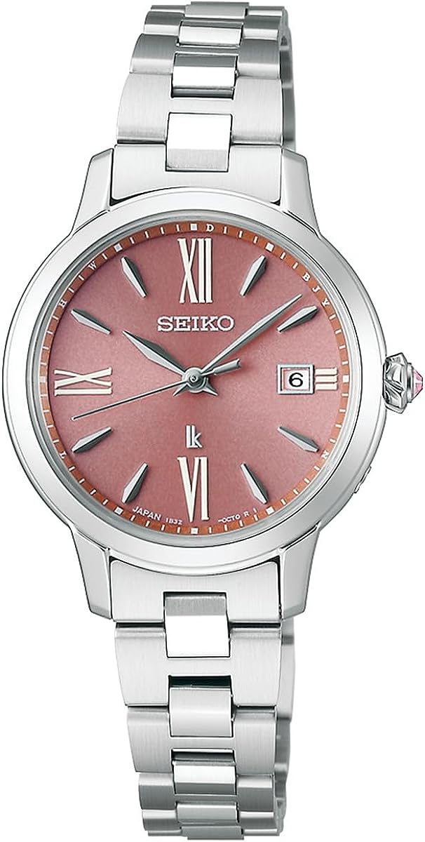 Reloj SEIKO LUKIA SSVW219 con diseño elegante en color granate