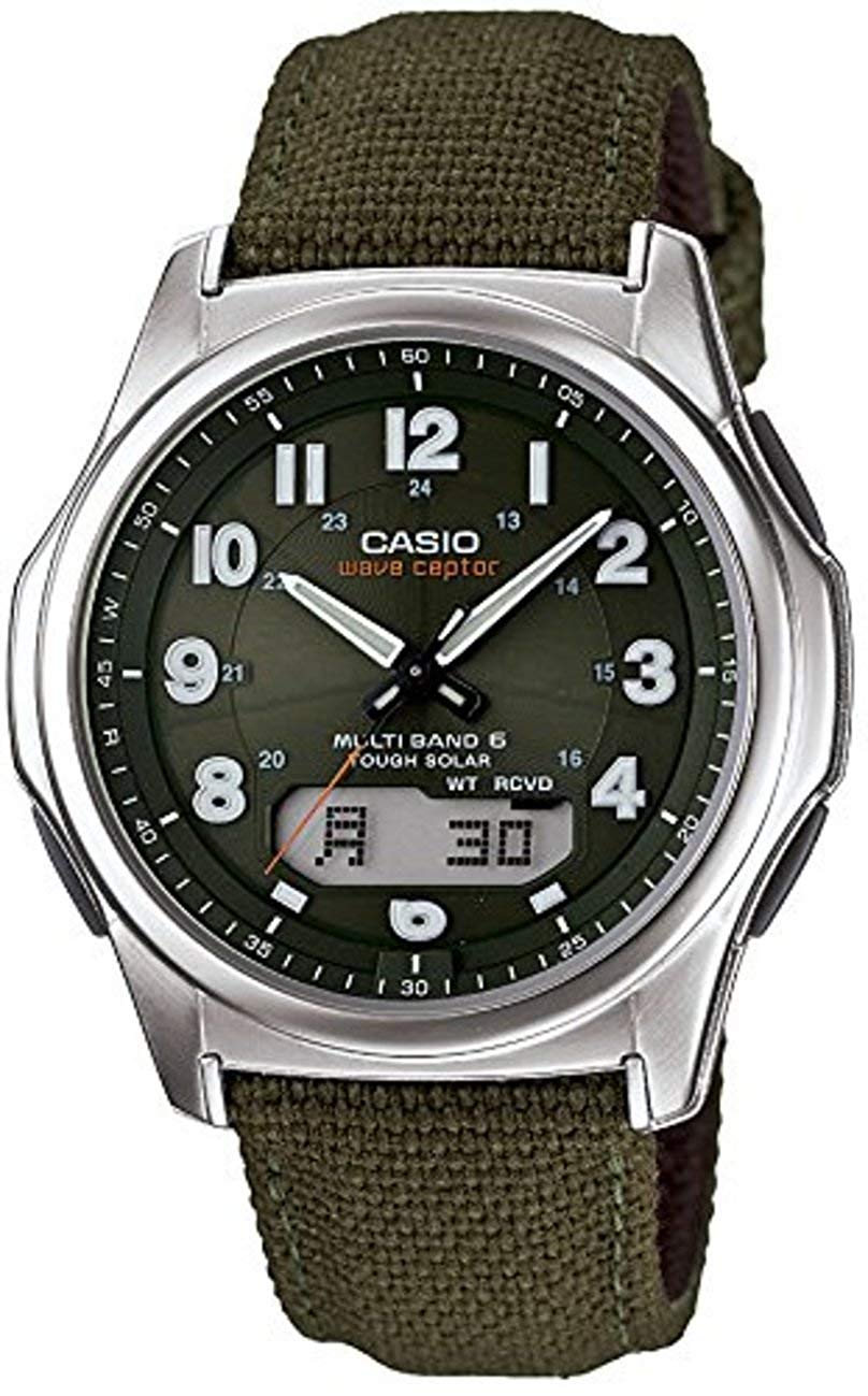 Reloj CASIO Wave Scepter Electric Wave Solar WVA-M630B-3AJF en color verde