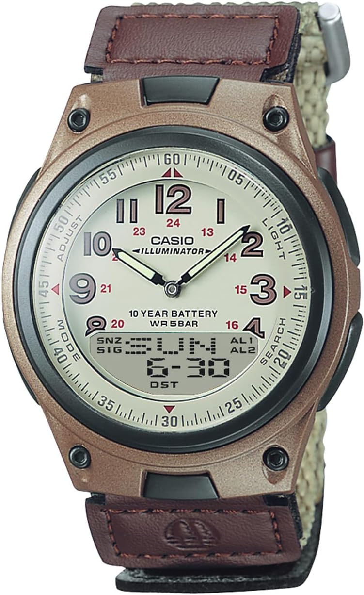 Reloj CASIO AW-80V-5BJF con diseño digital-analógico