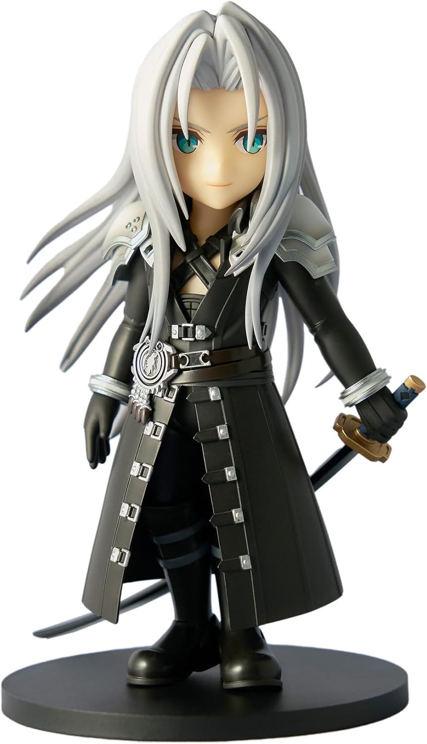 Figura adorable de Sephiroth de Final Fantasy VII Remake