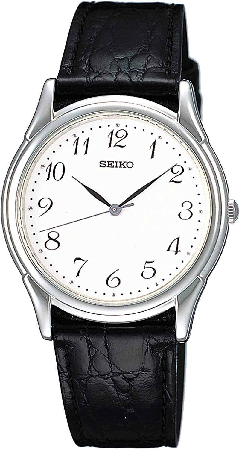 Reloj SEIKO SPIRIT Quartz Pair SBTB005 Black con diseño elegante y moderno