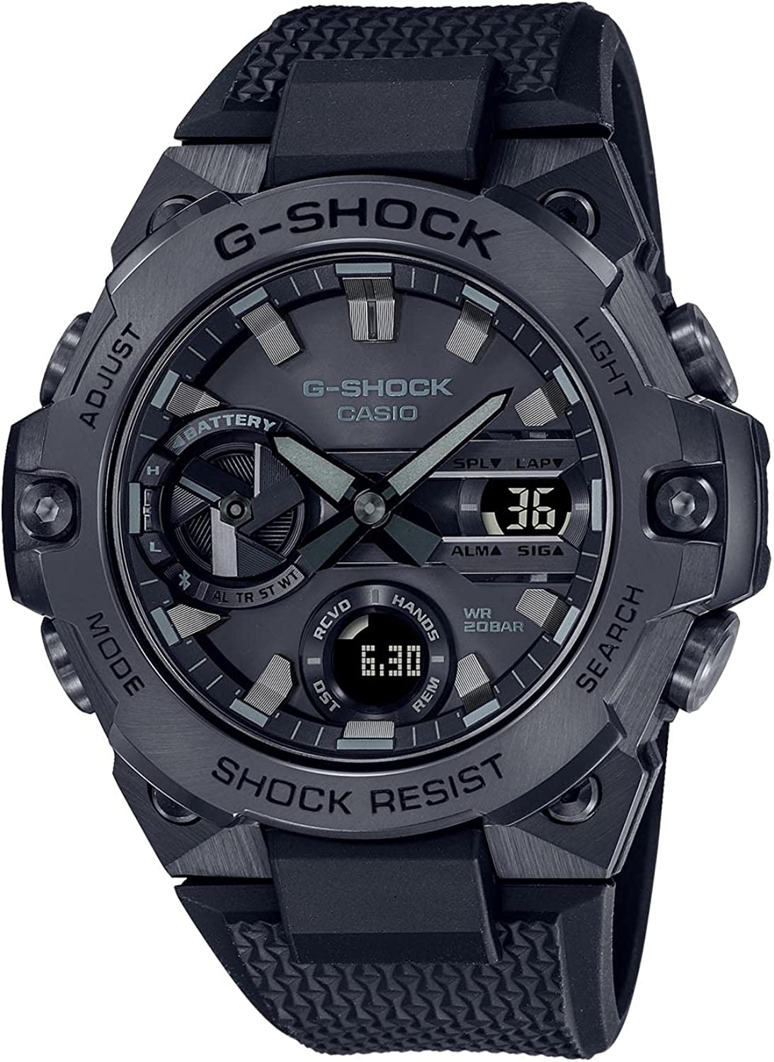 Reloj CASIO G-SHOCK G-STEEL GST-B400BB-1AJF en color negro