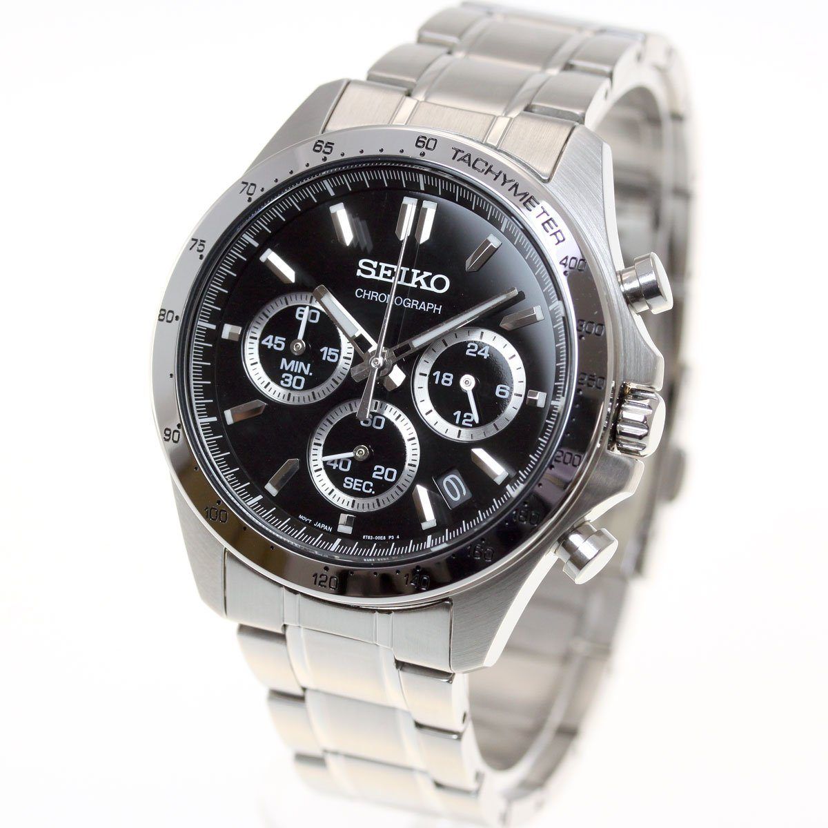 Reloj SEIKO SPIRIT Cronógrafo SBTR013 con diseño elegante y resistente al agua.
