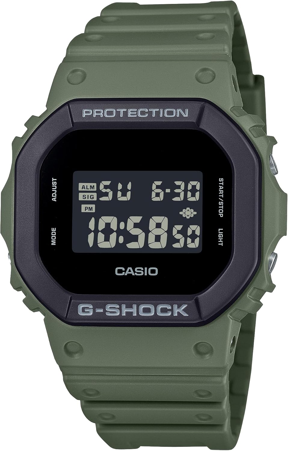 Reloj CASIO G-SHOCK DW-5610UU-3JF color verde oliva