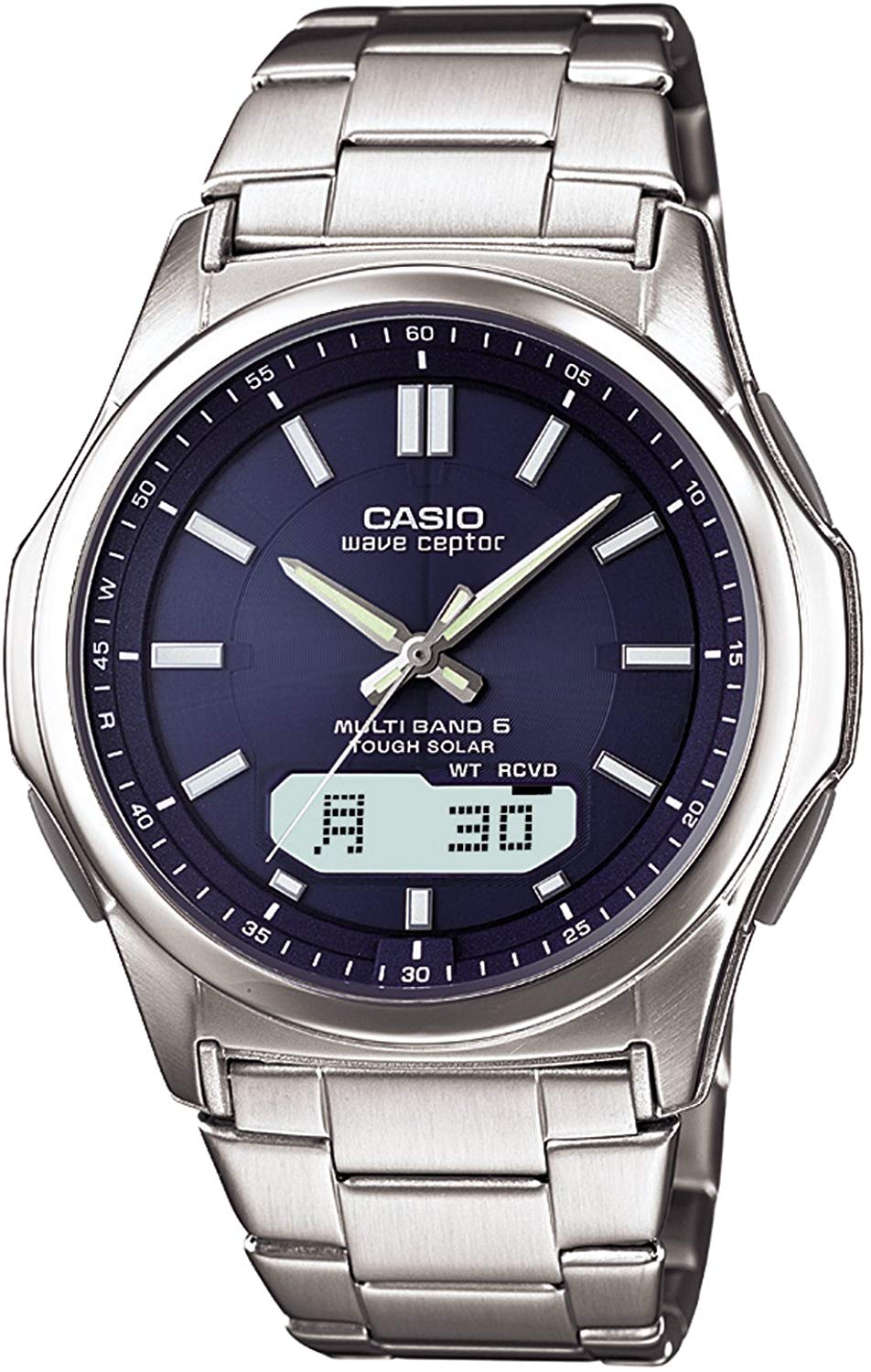 CASIO Wave Scepter Electric Wave Solar WVA-M630D-2AJF Silver