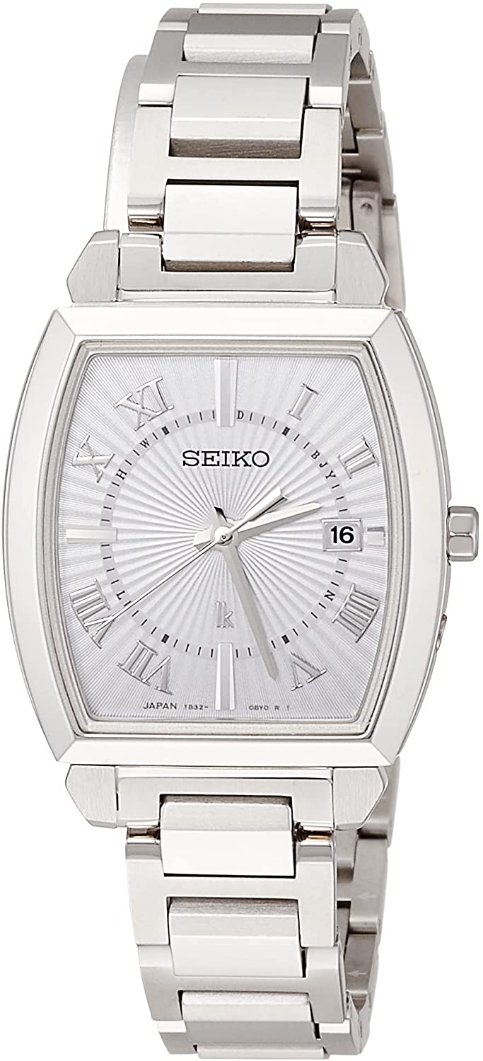 Reloj SEIKO LUKIA I Collection Tonneau SSQW057 para damas, elegante y solar.