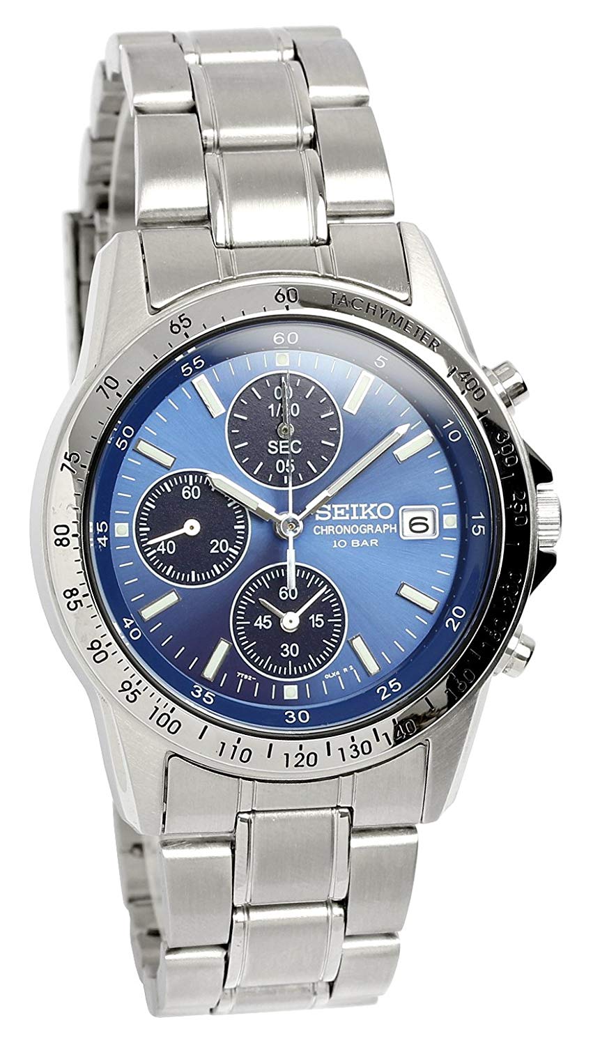 Reloj SEIKO SPIRIT SBTQ071 cronógrafo resistente al agua
