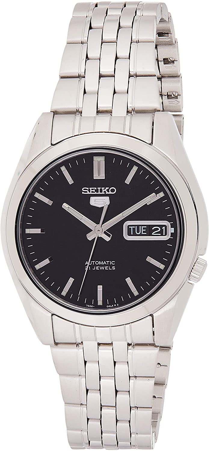 Reloj automático SEIKO SNK361K1 con diseño elegante y funcional