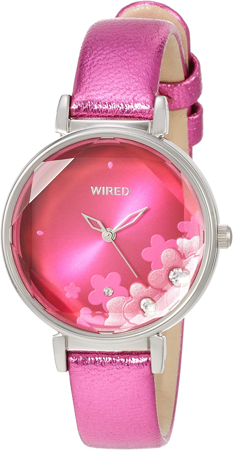 Reloj SEIKO Wired F AGEK447 Mujer Rojo con cristales Swarovski