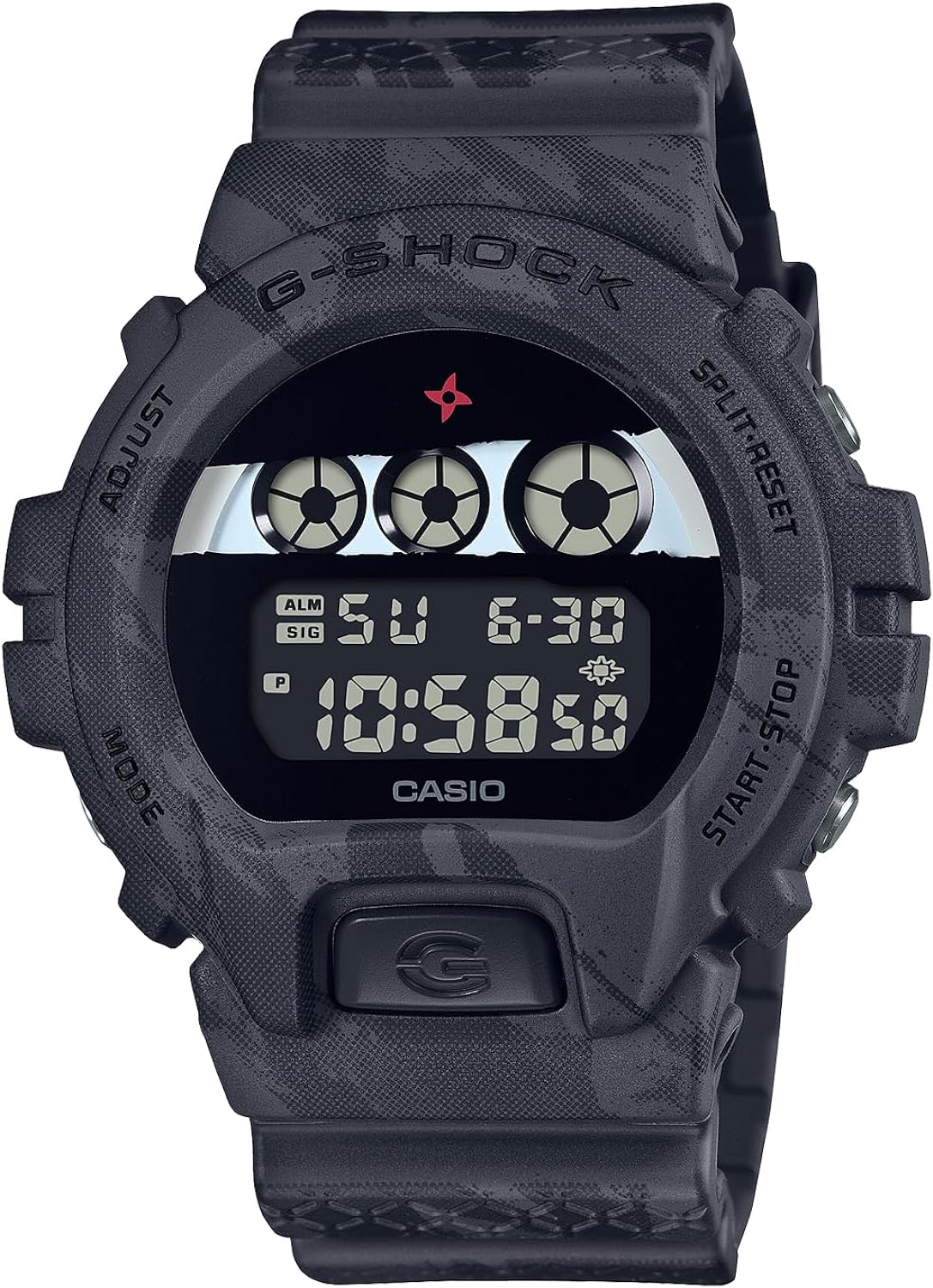 Reloj CASIO G-SHOCK Ninja Series DW-6900NNJ-1JR con diseño resistente