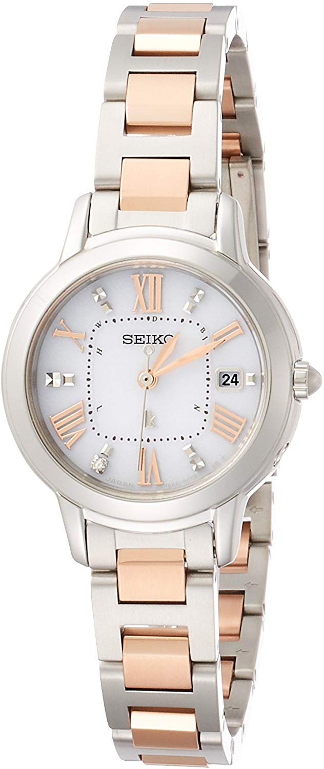 Reloj SEIKO LUKIA Diamond Dial Titanium Model SSQW037 para dama