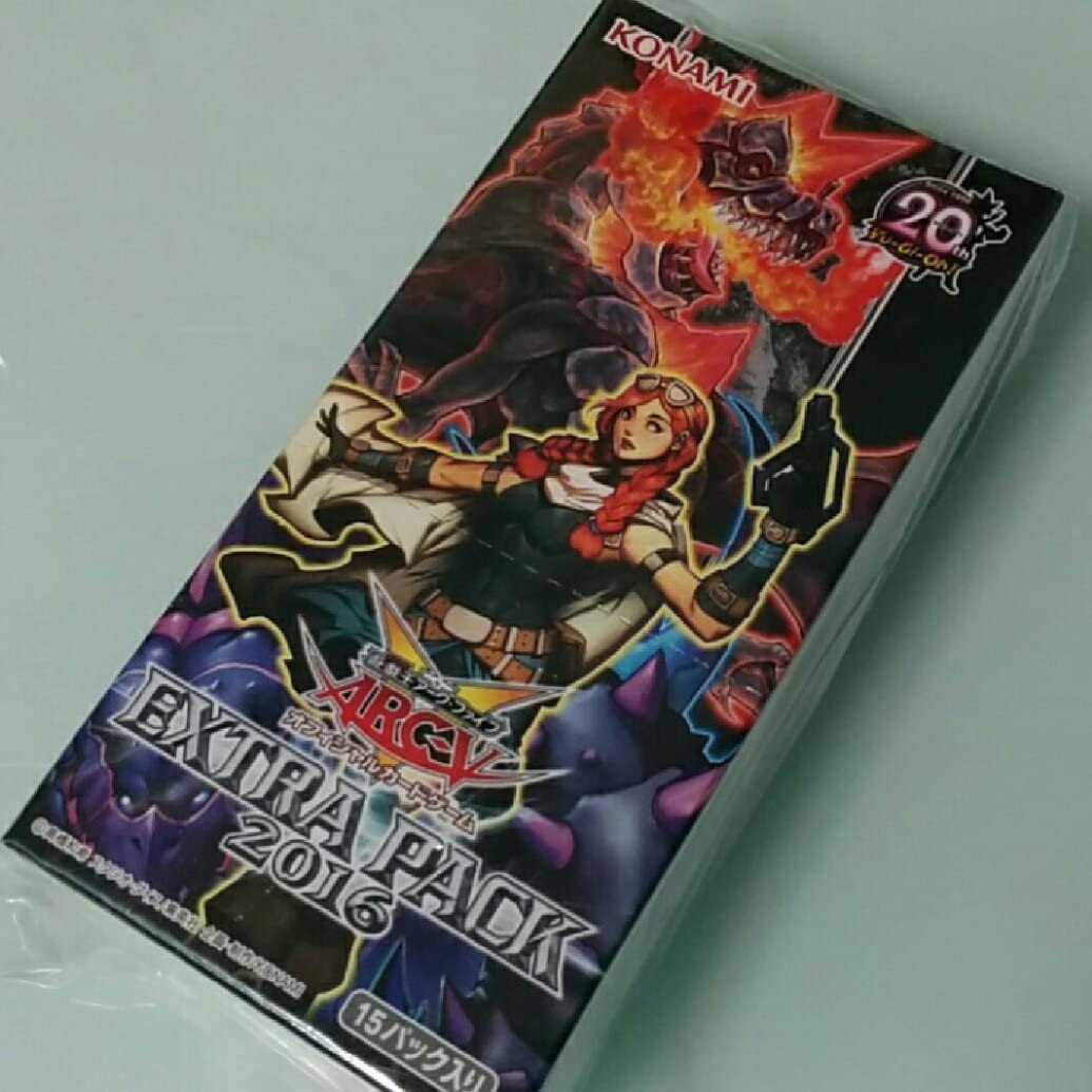 Yugioh Ark Five OCG EXTRA PACK 2016 BOX con cartas coleccionables