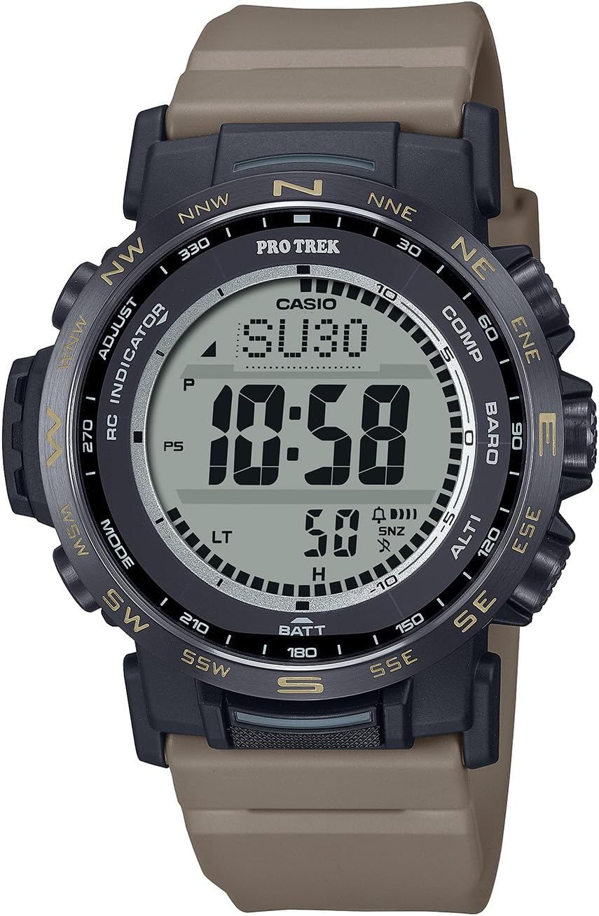 Reloj CASIO Pro Trek PRW-35LD-5JF en color coyote oscuro