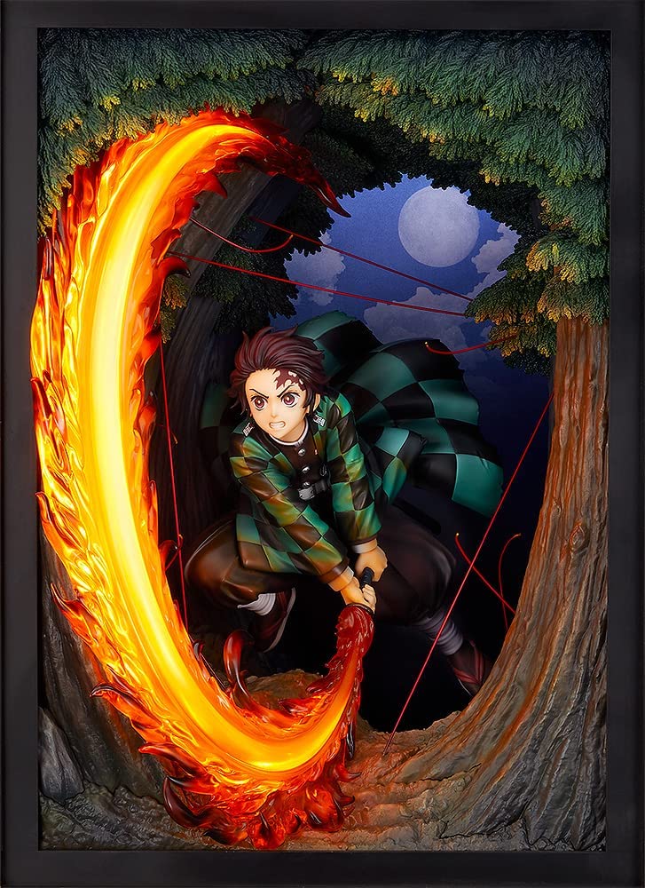 Demon Slayer Tanjiro Kamado Hinokami Kagura Circle Dance Figure
