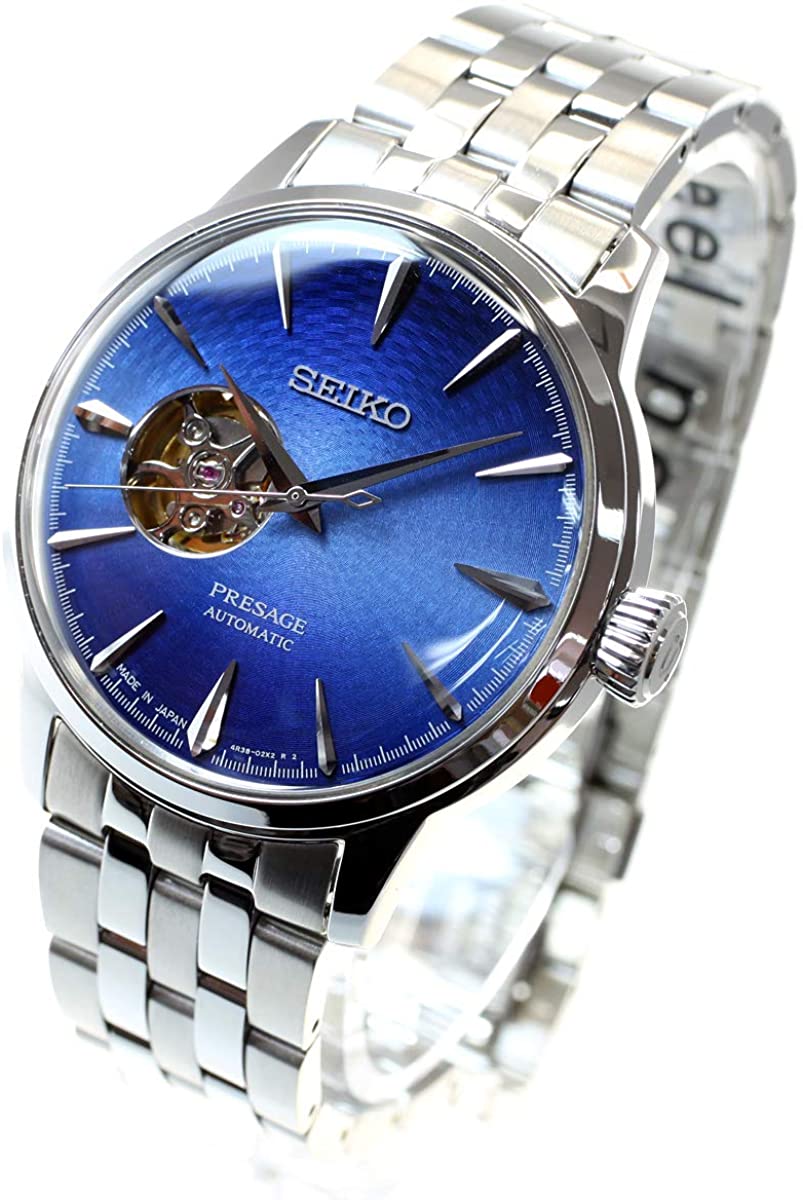 Reloj SEIKO PRESAGE Cocktail Time SARY199 para hombres, elegante y automático.