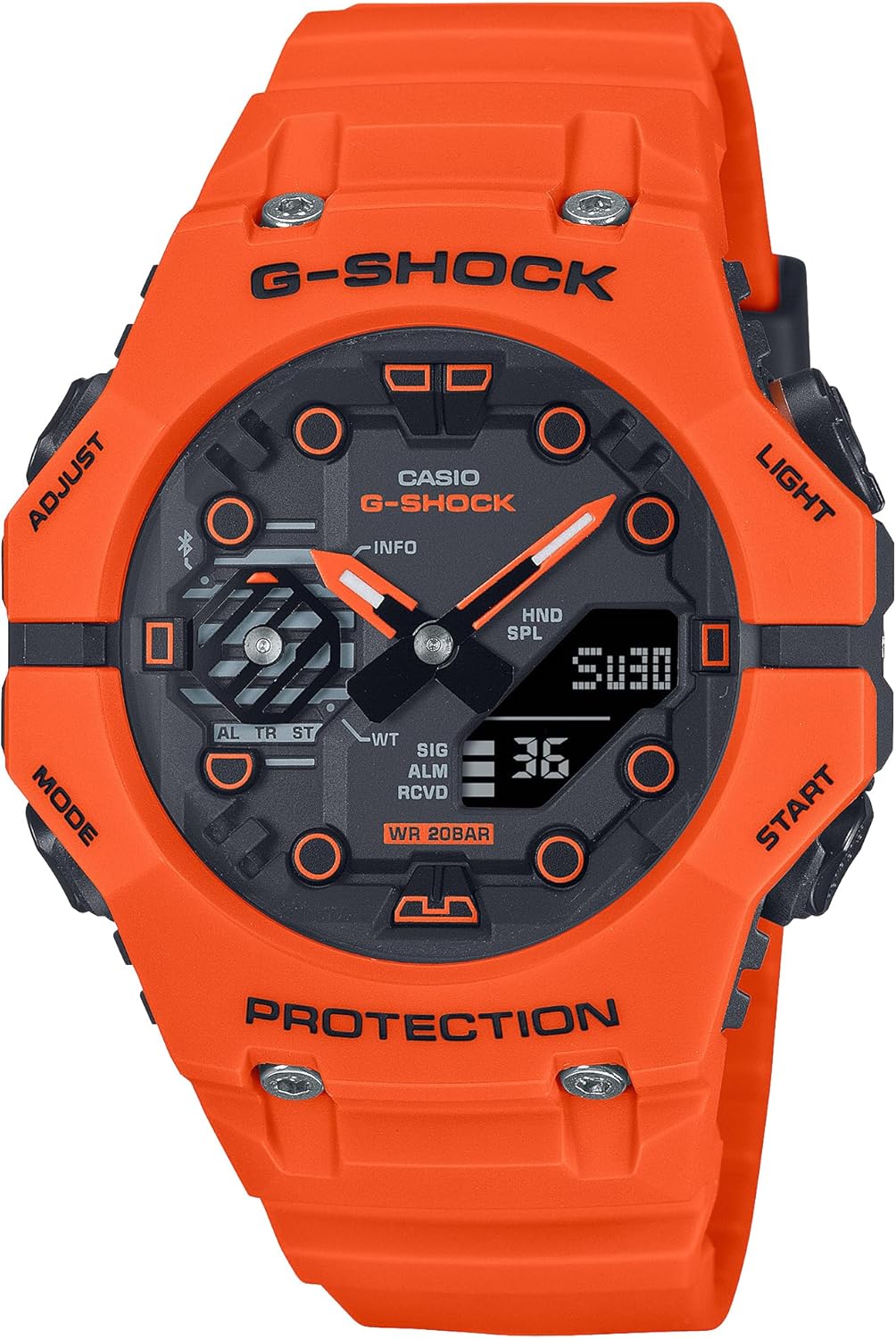 Reloj CASIO G-SHOCK GA-B001FL-4AJF en color naranja