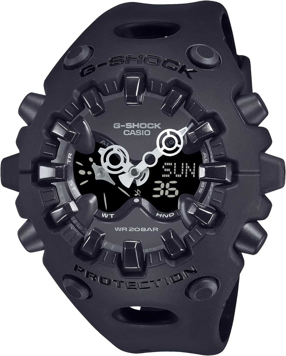 Reloj CASIO G-Shock GA-V01-1AJF en color negro con diseño moderno