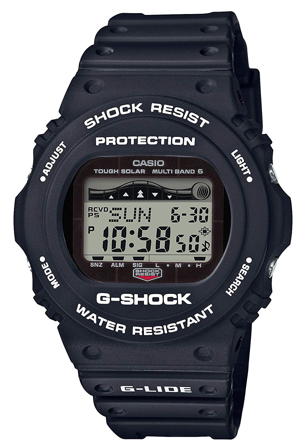 CASIO G-SHOCK G-LIDE Electric Wave Solar GWX-5700CS-1JF
