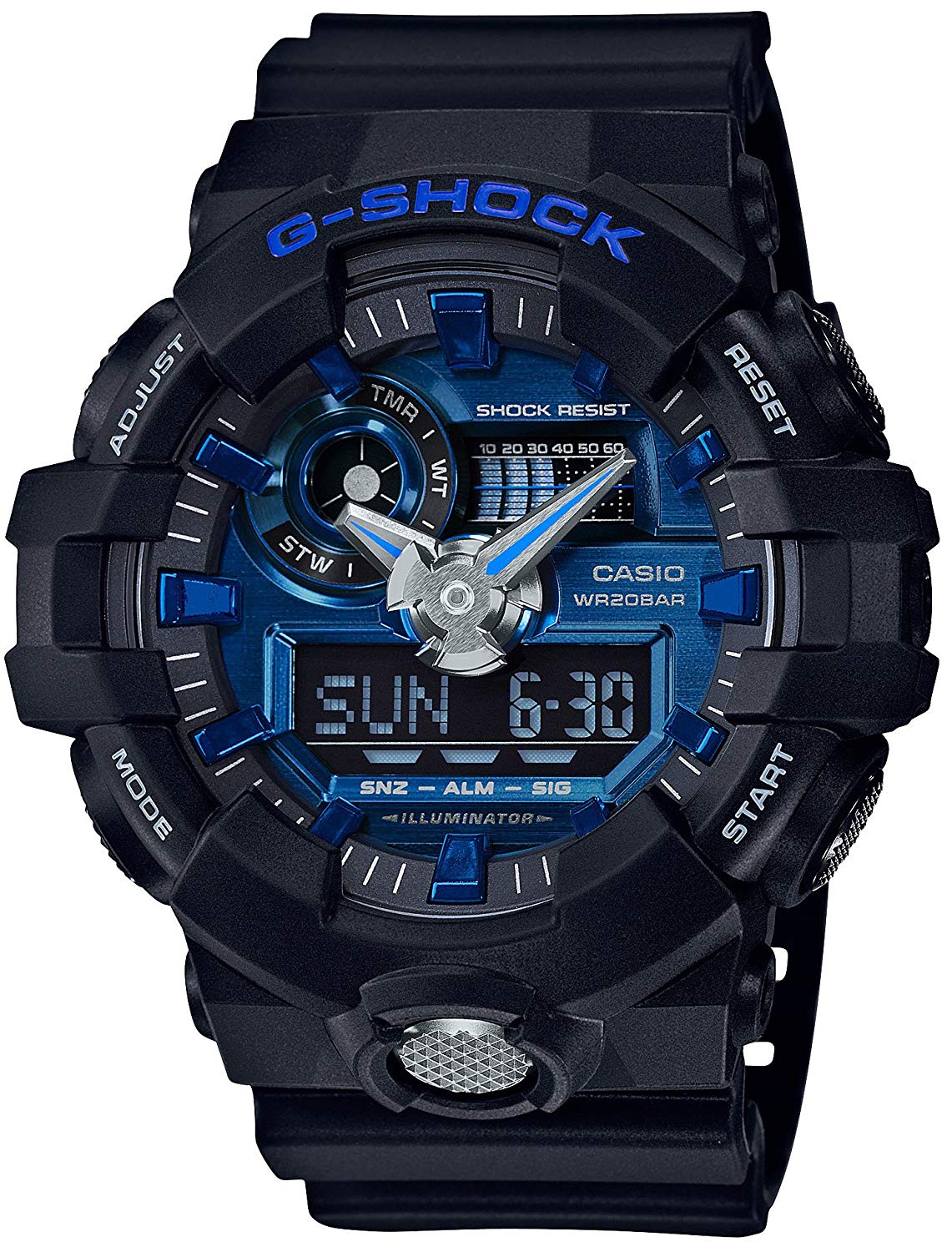 Reloj CASIO G-SHOCK GA-710-1A2JF en color negro