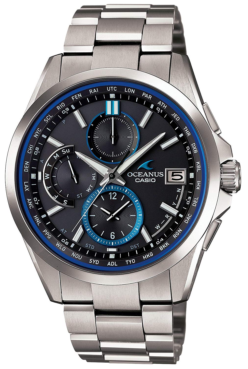CASIO Oceanus OCW-T2600-1AJF Reloj Solar Elegante