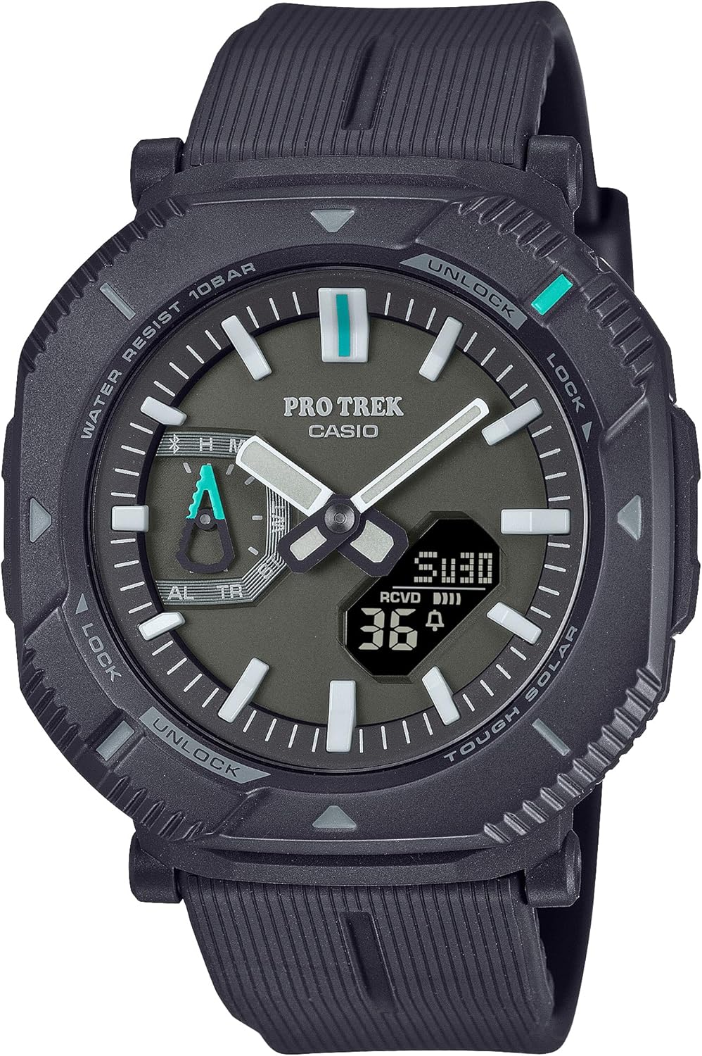 Reloj CASIO PRO TREK Hiker Line PRJ-B001-1JF en gris carbón