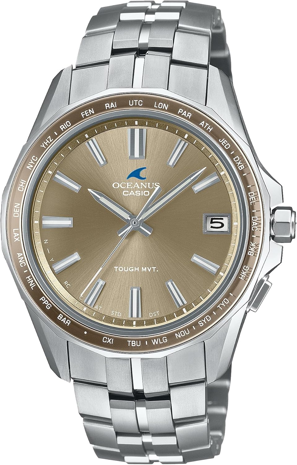 Reloj CASIO Oceanus Manta OCW-S400A-5AJF con cristal de zafiro