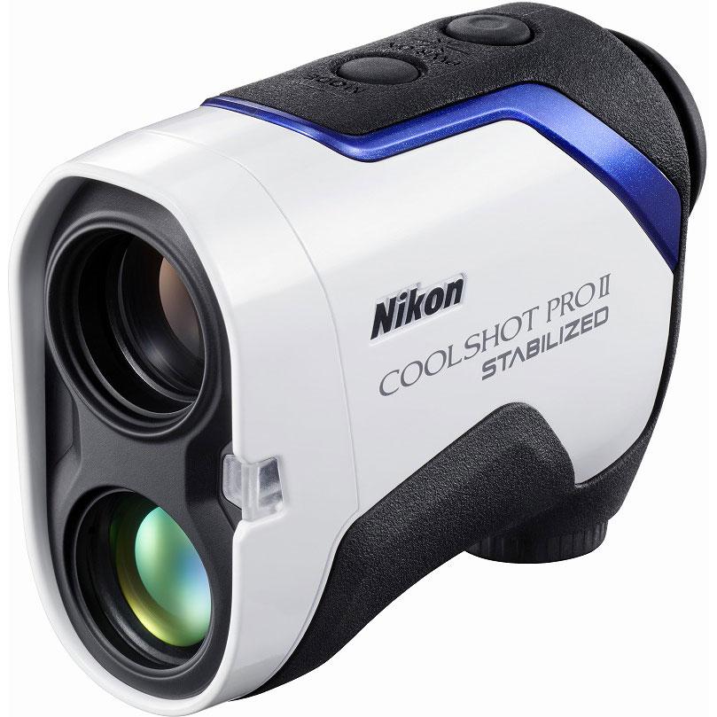 Medidor láser Nikon COOLSHOT PROII STABILIZED en uso